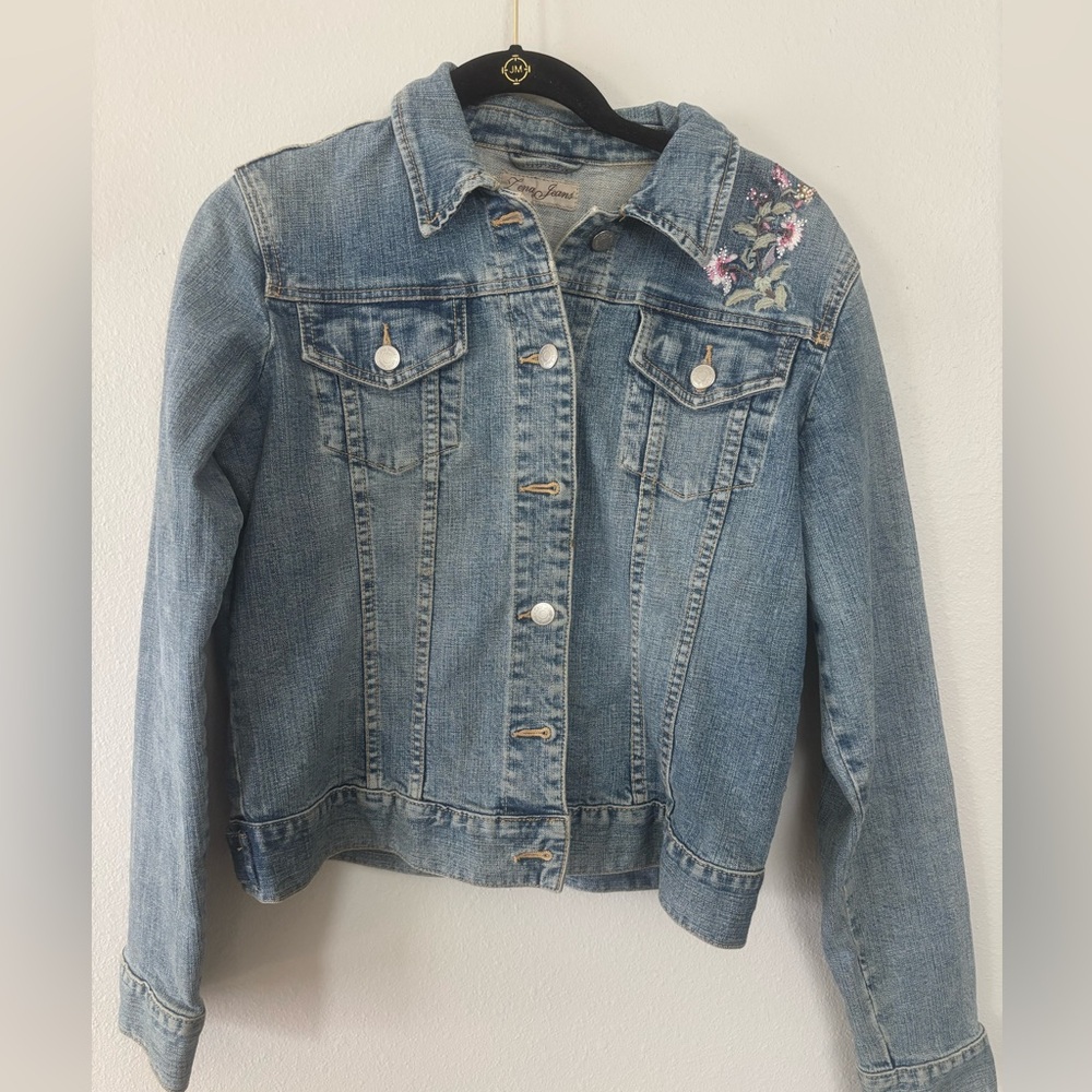 Embroidered Denim Jacket